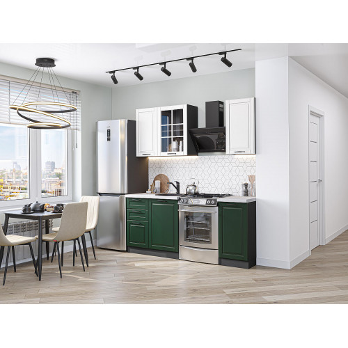 Дублин-04 Special White/Special Green 2140*1300*600 Дублин-04 Special White/Special Green 2140*1300*600