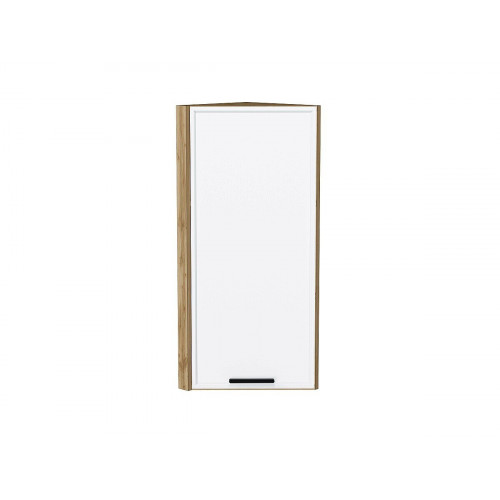 920*300*310 Шкаф верхний торцевой Фрейм White Silk Дуб Вотан