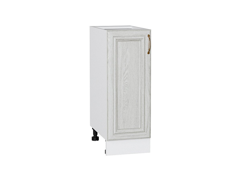 816*300* Шкаф нижний с 1-ой дверцей Шале White Dreamline Белый
