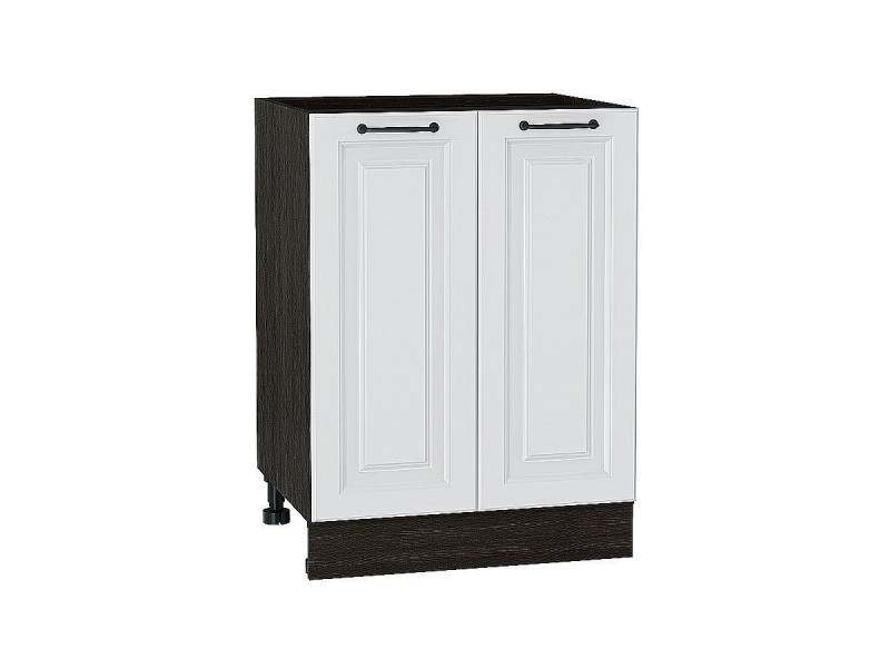 816*600* Шкаф нижний с 2-мя дверцами Ницца Blanco Graphite